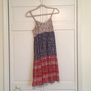 Fun flower sun dress